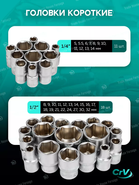 Изображение товара Универсальный набор инструментов MAMEDFORCE MF-41101-5 (57607)