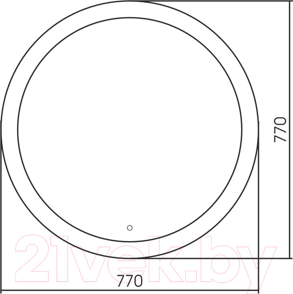 Изображение товара Зеркало Abber Mond AG6202SL-0.77