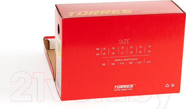 Изображение товара Бутсы футбольные Torres Flex Kid / TS134233-124-33 (р.33)
