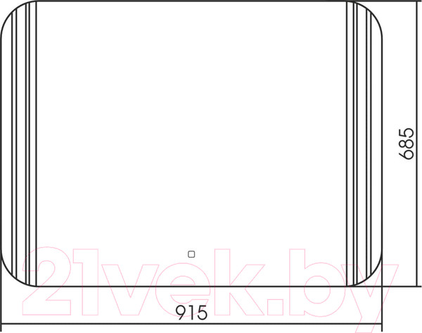 Изображение товара Зеркало Abber See AG6101S