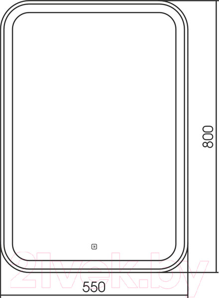 Изображение товара Зеркало Abber See AG6106S