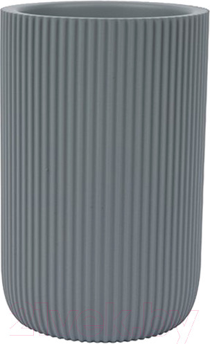 Изображение товара Стакан для зубной щетки и пасты Bisk Samos 135833 (серый)