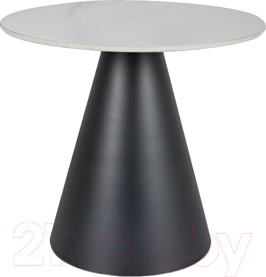 Изображение товара Журнальный столик Signal Hill 50x46 (белый/черный)