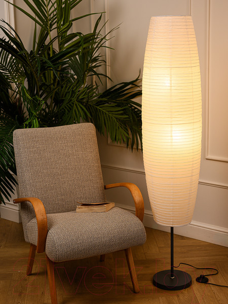 Изображение товара Торшер ArtStyle HT-155GW (темно-серый/белый)