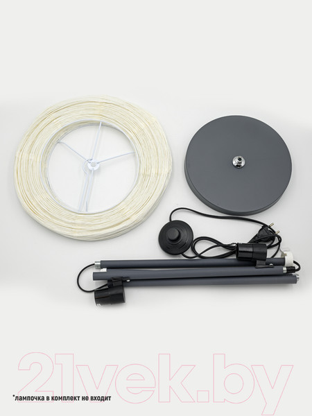 Изображение товара Торшер ArtStyle HT-155GW (темно-серый/белый)