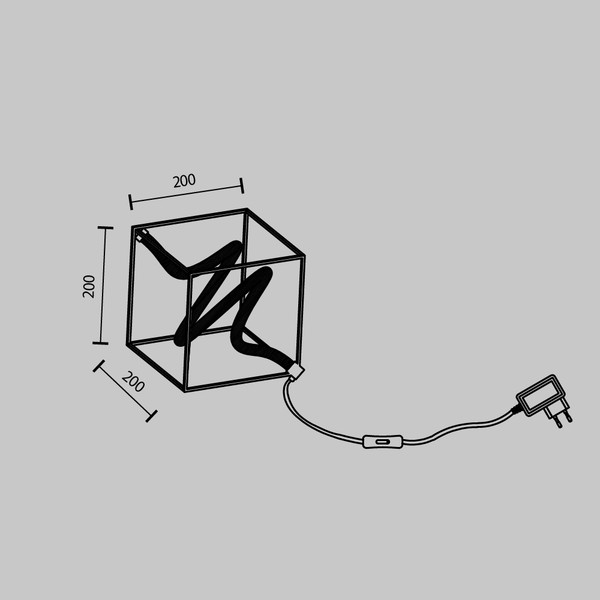 Изображение товара Прикроватная лампа Maytoni Modern MOD345TL-L11BS3K