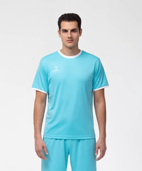 Изображение товара Футболка игровая футбольная Jogel Camp Origin Jersey / JFT-1020 (XXL, бирюзовый/белый)