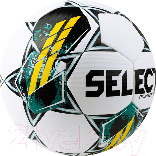 Изображение товара Футбольный мяч Select Pioneer TB V23 / 0864060005 (р.4, белый/зеленый/желтый)