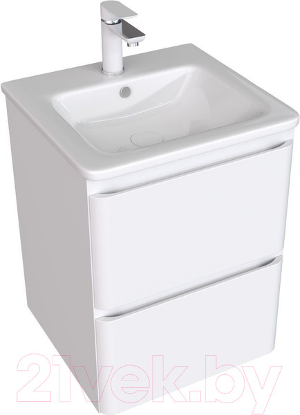Изображение товара Тумба под умывальник Aquanet Эмбер 50 / 330463 (белый матовый)