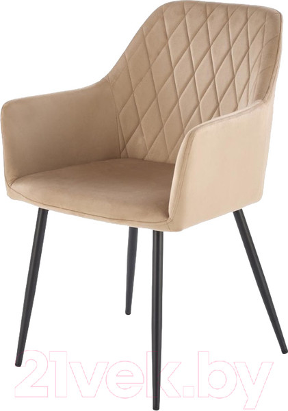 Изображение товара Стул Halmar K558 (бежевый/черный)