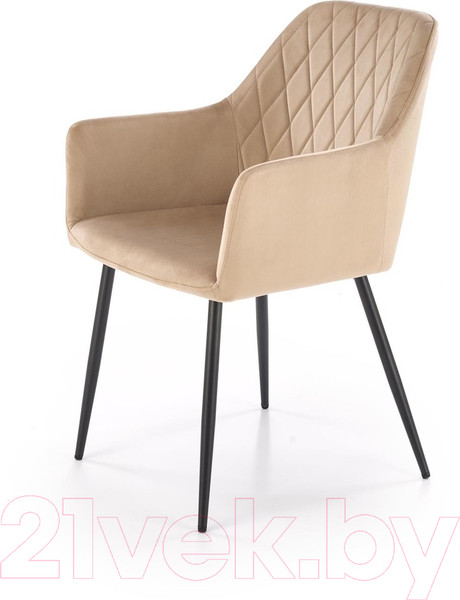 Изображение товара Стул Halmar K558 (бежевый/черный)