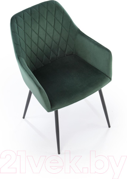 Изображение товара Стул Halmar K558 (зеленый/черный)