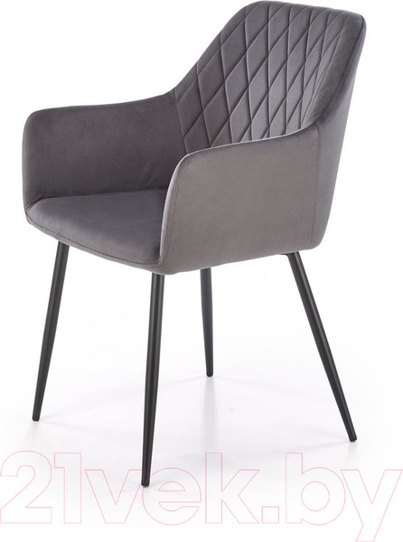 Изображение товара Стул Halmar K558 (серый/черный)