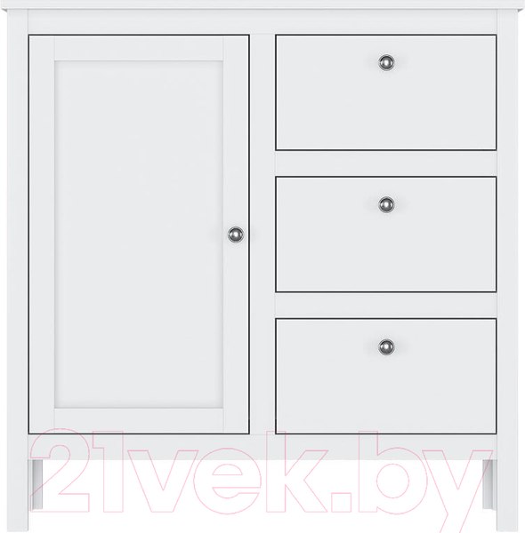 Изображение товара Тумба Black Red White Ewa KOM1D3S/95 (белый)