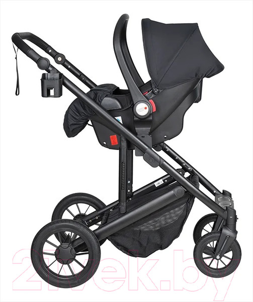 Изображение товара Детская универсальная коляска Farfello Sola Trio Comfort 3в1 / SOLA-3 (черный)