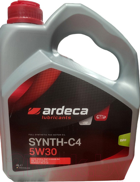 Изображение товара Моторное масло Ardeca Synth-C4 5W30 / P01071-ARD004 (4л)