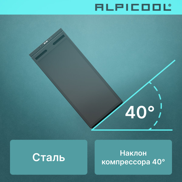 Изображение товара Автохолодильник Alpicool CR90X