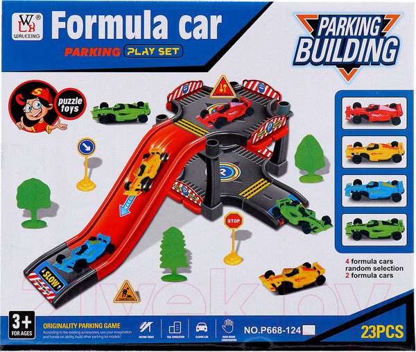 Изображение товара Паркинг игрушечный Sima-Land Полицейская часть P668-125 / 10417955