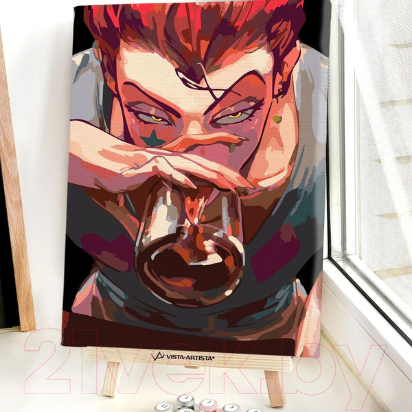 Изображение товара Картина по номерам Red Panda Хисока Hunter x Hunter p55233