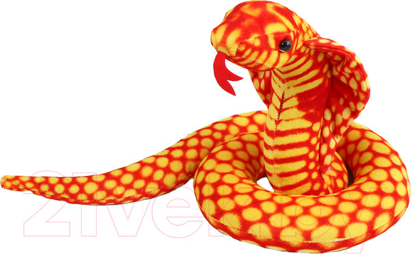 Изображение товара Мягкая игрушка Sima-Land Кобра / 10514566 (оранжевый)