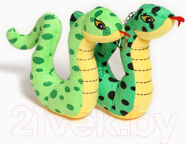 Изображение товара Мягкая игрушка Sima-Land Змейка пятнистая / 10514571
