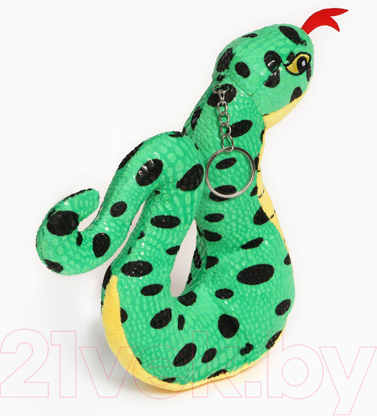 Изображение товара Мягкая игрушка Sima-Land Змейка пятнистая / 10514571