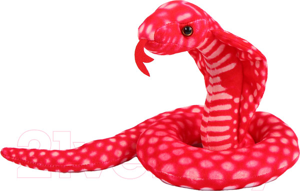 Изображение товара Мягкая игрушка Sima-Land Кобра / 10514557 (красный)