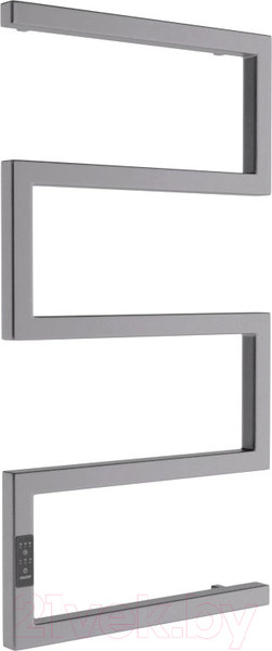 Изображение товара Полотенцесушитель электрический Маргроид Ferrum Snake СНШ Профильный 80x50 (графит, таймер слева)