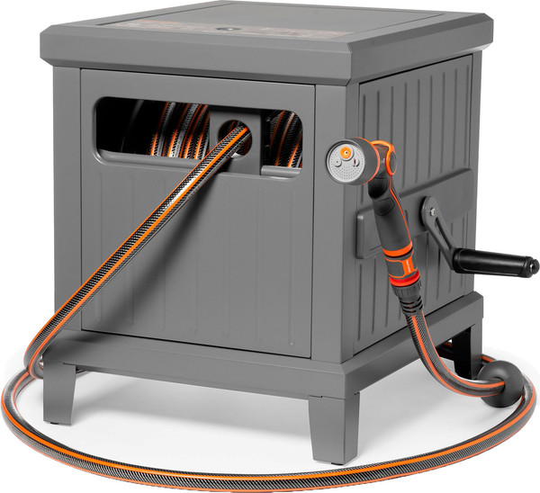 Изображение товара Катушка для шланга Daewoo Power со шлангом / DWR 6145 (45м)