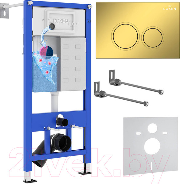 Изображение товара Инсталляция для унитаза Roxen StounFix Dual Fresh 968001