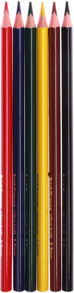 Изображение товара Набор цветных карандашей Erich Krause Safari / 61813 (6цв)