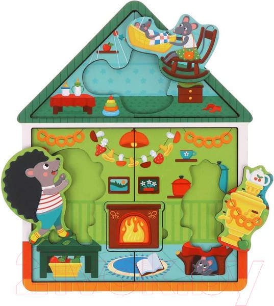 Изображение товара Развивающая игра Mapacha Домик Ежа / 962214