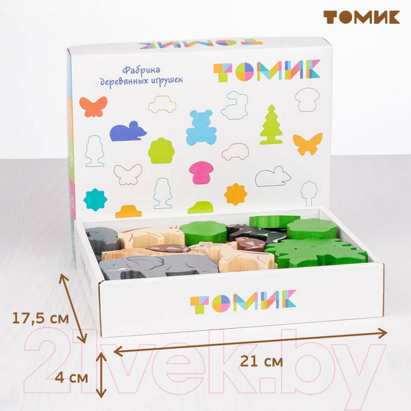 Изображение товара Конструктор Томик Африка / 789453 (35эл)