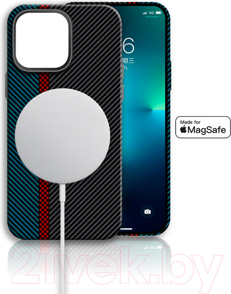 Изображение товара Чехол-накладка Luxo Пути сошлись J213 для iPhone 14 (хаки/изумрудный)