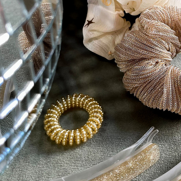 Изображение товара Набор резинок для волос Invisibobble Original Gold Rush