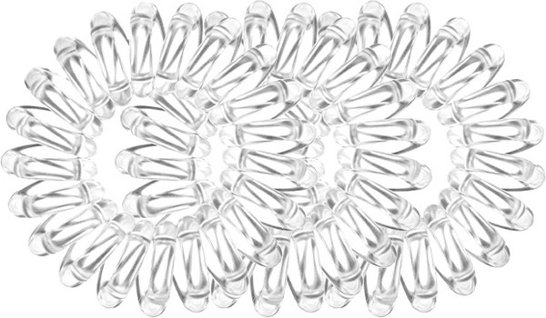 Изображение товара Набор резинок для волос Invisibobble Extra Care Crystal Clear