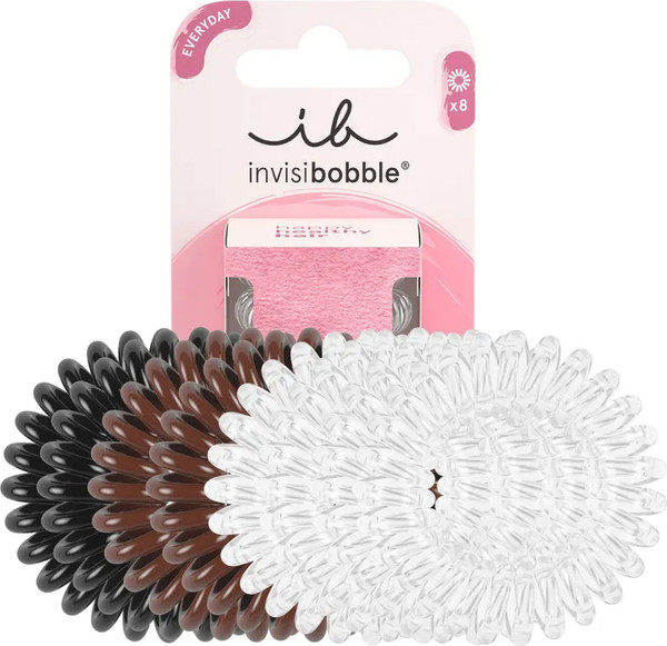 Изображение товара Набор резинок для волос Invisibobble Original The Hair Necessities (8шт)