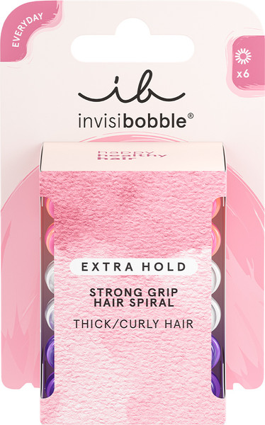 Изображение товара Набор резинок для волос Invisibobble Extra Hold Twirl Boss (6шт)