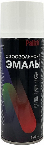 Изображение товара Эмаль Palizh Акриловая RAL6029 (520мл, зеленый)
