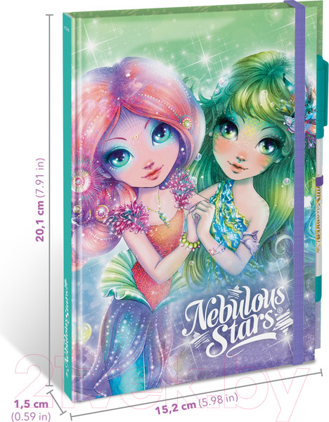 Изображение товара Записная книжка Nebulous Stars Coralia / 11579-2_NSDA