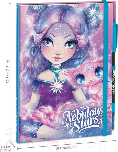 Изображение товара Записная книжка Nebulous Stars Nebulia / 11583-1_NSDA