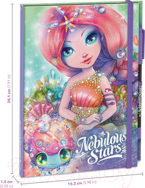 Изображение товара Записная книжка Nebulous Stars Coralia / 11583-2_NSDA