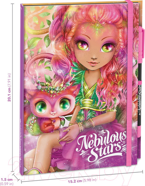 Изображение товара Записная книжка Nebulous Stars Hazelia / 11583-3_NSDA