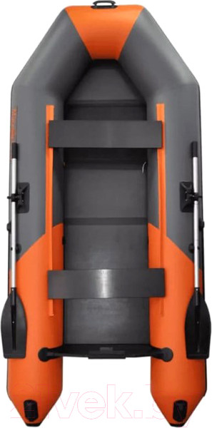 Изображение товара Надувная лодка Муссон 3000 С (серый/оранжевый)