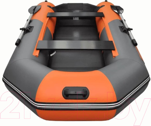 Изображение товара Надувная лодка Муссон 3000 С (серый/оранжевый)