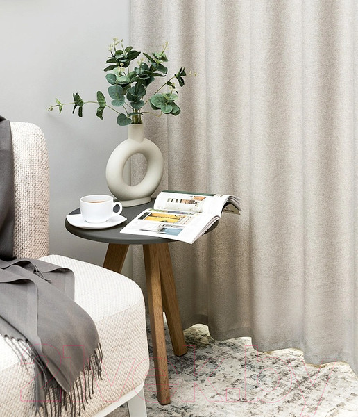 Изображение товара Штора LEGRAND Левис 180x260 / 58125987 (лен)