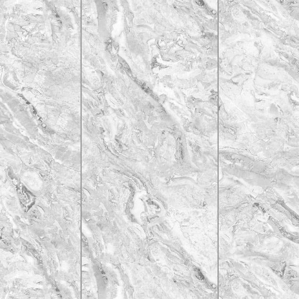 Изображение товара Панель ПВХ Декоруст Стандарт New Мрамор Азур-672 (2500x250x7мм)