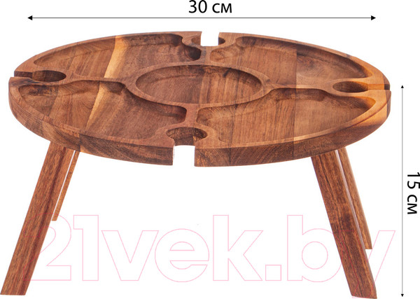 Изображение товара Поднос-столик Agness 897-121