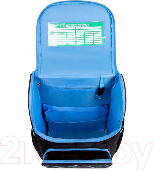 Изображение товара Школьный рюкзак Пифагор Basic. Angry Shark / 272044