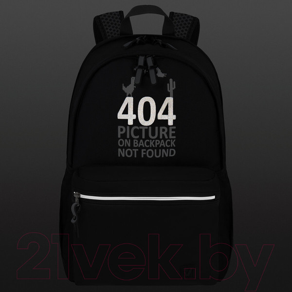 Изображение товара Школьный рюкзак Brauberg Fashion City. Not Found / 272571 (черный)